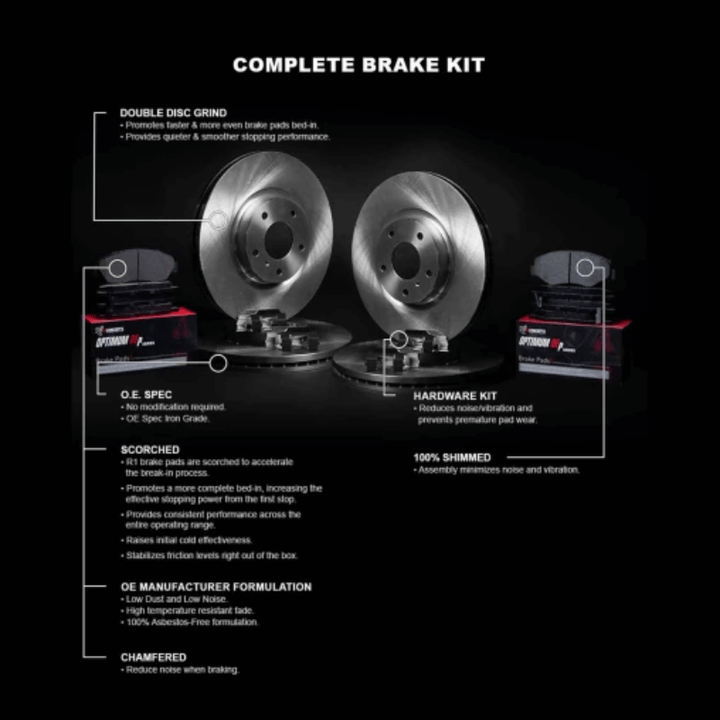 2010+ Toyota 4Runner eLINE Brake Rotor Series