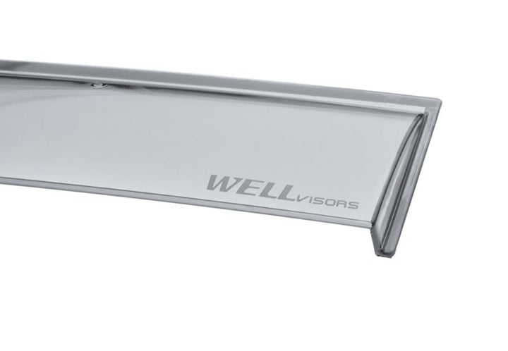 2007-2021 Toyota Tundra Double Cab Taped-on Window Deflectors | Premium Series | Front Only